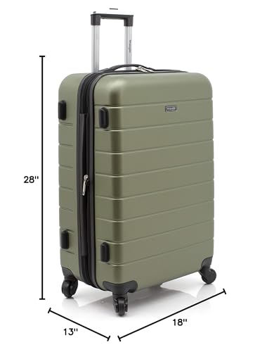 Smart Luggage Set with Cup Holder and USB Port, 20-Inch Carry-On K967