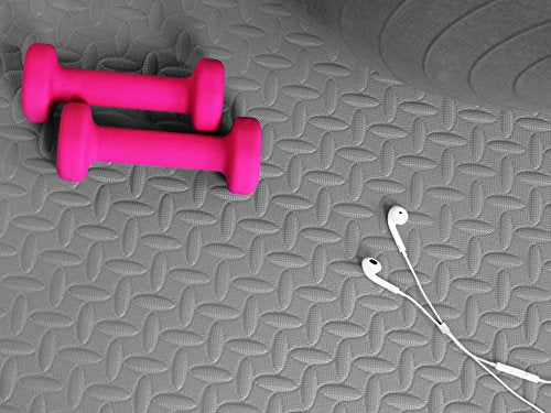 Puzzle Exercise Mat with EVA Foam Interlocking Tiles for MMA, Gymnastics and Home Gym N211438