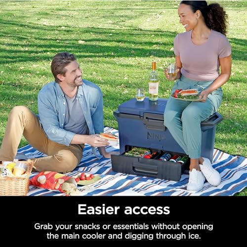 50qt Hard Cooler with Dry Zone Insulated Storage K64179