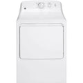 GE GTX22EASKWW 6.2 Cu. Ft. Capacity Aluminized Alloy Drum Electric Dryer