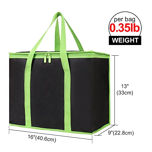 Insulated Food Delivery Bag Hot Cold Meal Carrier Cooler Tote K646948