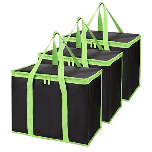 Insulated Food Delivery Bag Hot Cold Meal Carrier Cooler Tote K646948