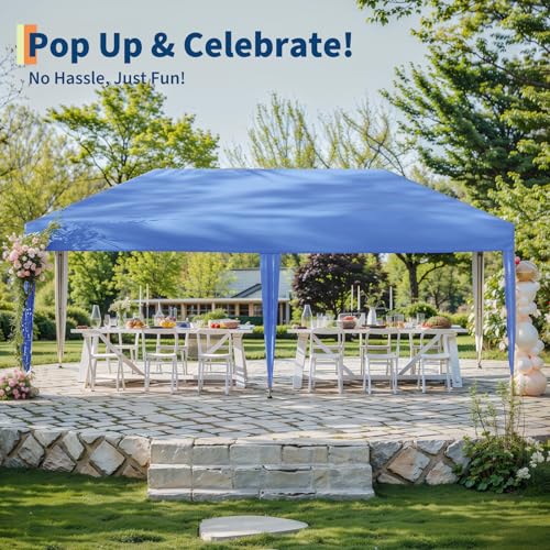Pop Up Canopy Tent with Roller Bag and Adjustable Height O962