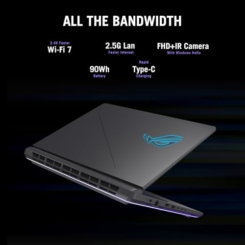 Gaming Laptop, 16" FHD+ 165Hz Display, RTX 5060, Core i7, 16GB DDR5, 1TB SSD, Windows 11 N468