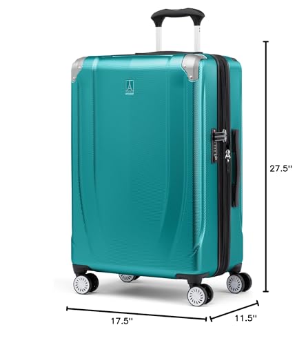 Hardside Expandable Carry-On Luggage with 8 Spinner Wheels, 21 Inch N246