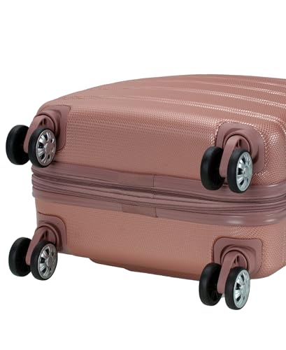 Hardside Expandable Carry-On Luggage with Spinner Wheels, Lavender, 20" Z904479