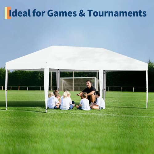 Pop Up Canopy Tent with Roller Bag and Adjustable Height O962