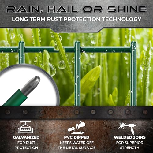 Dog Digging Fence Barrier 5 Pack Black 24in x 15in D5418