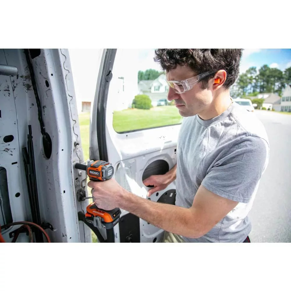 Cordless 1/2 in. Impact Wrench Kit with Battery, Charger, and Bag C627