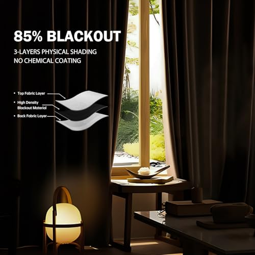 Ceiling Mounted Room Divider Curtain Track Set, Blackout Panel, White Rail, 8.3 x 7 ft K66131