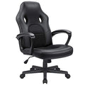 High Back Ergonomic Leather Gaming Chair, Adjustable (Blue) R643180
